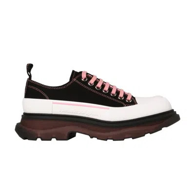 Pre-owned Alexander Mcqueen Tread Slick 'black Blossom Pink' | Men's Size 44
