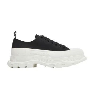 Pre-owned Alexander Mcqueen Tread Slick 'black Off White' | Men's Size 41