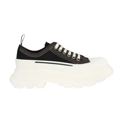 Pre-owned Alexander Mcqueen Tread Slick 'black White' | Men's Size 39