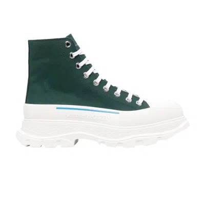 Pre-owned Alexander Mcqueen Tread Slick Boot 'green' | Men's Size 43