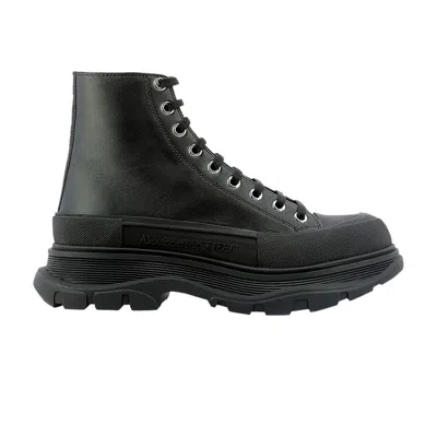 Pre-owned Alexander Mcqueen Tread Slick Boots 'black' | Men's Size 40