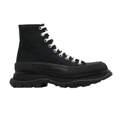 Pre-owned Alexander Mcqueen Tread Slick Boots 'black' | Men's Size 44.5