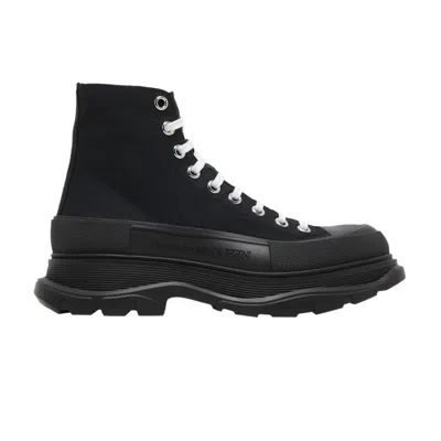 Pre-owned Alexander Mcqueen Tread Slick High 'black' | Men's Size 36
