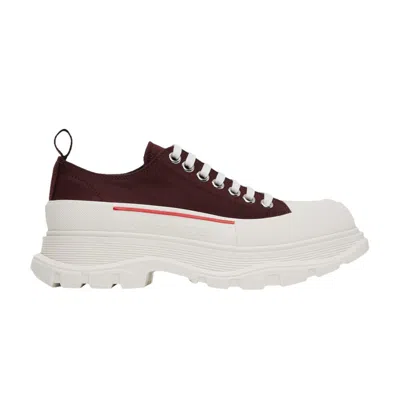 Pre-owned Alexander Mcqueen Tread Slick Lace Up 'choco' | Brown | Men's Size 41