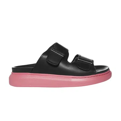 Pre-owned Alexander Mcqueen Wmns Hybrid Slide 'black Pink' | Women's Size 37