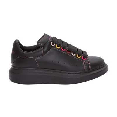 Pre-owned Alexander Mcqueen Wmns Oversized Sneaker 'black Rainbow' | Women's Size 40