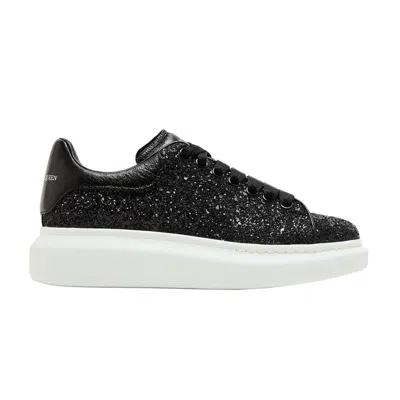 Pre-owned Alexander Mcqueen Wmns Oversized Sneaker 'black White Glitter' | Women's Size 35.5