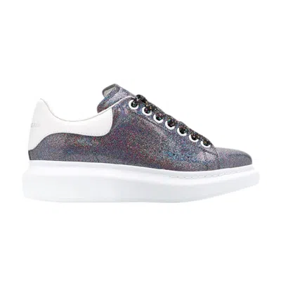 Pre-owned Alexander Mcqueen Wmns Oversized Sneaker 'bright Olo Glitter' | Grey | Women's Siz In Gray