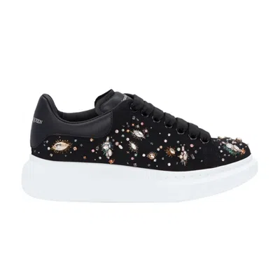 Pre-owned Alexander Mcqueen Wmns Oversized Sneaker 'crystal Embellished' | Black | Women's S