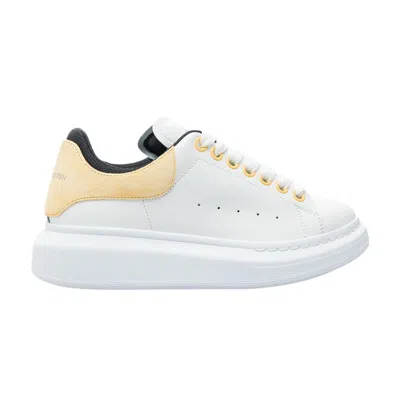 Pre-owned Alexander Mcqueen Wmns Oversized Sneaker 'double Heel Tab - White Cream' | Women's