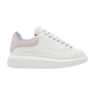 Pre-owned Alexander Mcqueen Wmns Oversized Sneaker 'double Heel Tab - White Pastel Pink' | W