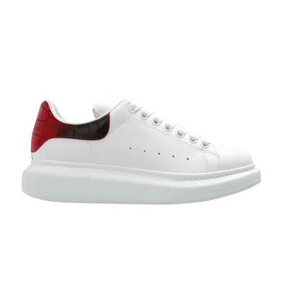 Pre-owned Alexander Mcqueen Wmns Oversized Sneaker 'gradient Croc - White Welsh Red' | Women