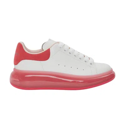Pre-owned Alexander Mcqueen Wmns Oversized Sneaker 'ivory Red' | White | Women's Size 35.5