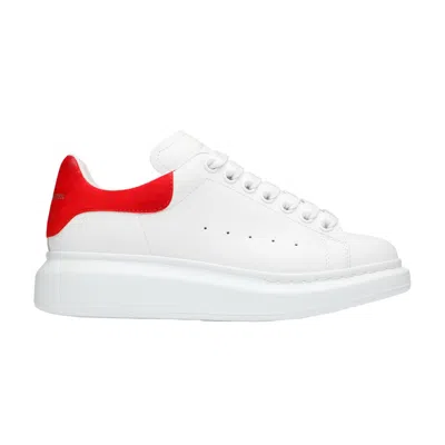 Pre-owned Alexander Mcqueen Wmns Oversized Sneaker 'lush Red' | White | Women's Size 39.5