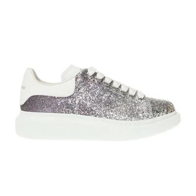 Pre-owned Alexander Mcqueen Wmns Oversized Sneaker 'magenta White Glitter' | Purple | Women'
