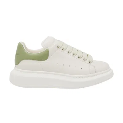 Pre-owned Alexander Mcqueen Wmns Oversized Sneaker 'off White Green' | Cream | Women's Size