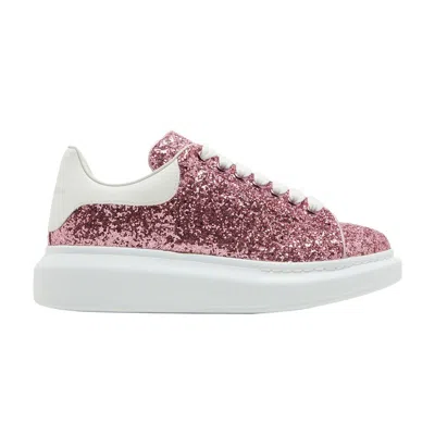 Pre-owned Alexander Mcqueen Wmns Oversized Sneaker 'pink White Glitter' | Women's Size 38