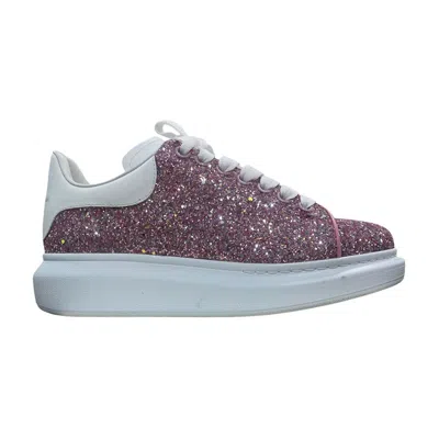 Pre-owned Alexander Mcqueen Wmns Oversized Sneaker 'reflective Rose Glitter' | Pink | Women'