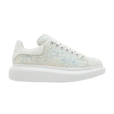 Pre-owned Alexander Mcqueen Wmns Oversized Sneaker 'silver Glitter' | Women's Size 40