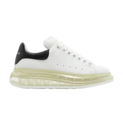 Pre-owned Alexander Mcqueen Wmns Oversized Sneaker 'white Black' | Women's Size 37.5