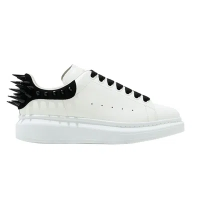 Pre-owned Alexander Mcqueen Wmns Oversized Sneaker 'white Black' | Women's Size 40
