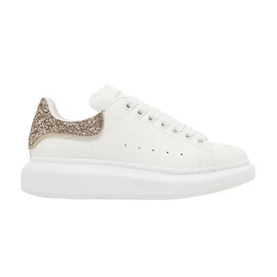 Pre-owned Alexander Mcqueen Wmns Oversized Sneaker 'white Calico Glitter' | Women's Size 36