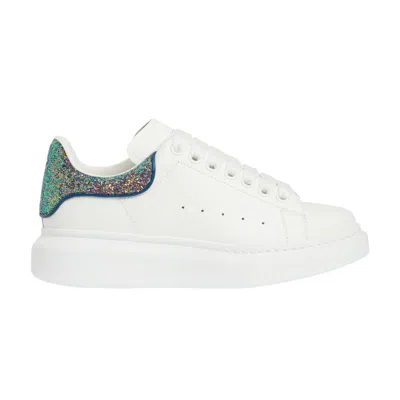 Pre-owned Alexander Mcqueen Wmns Oversized Sneaker 'white Glitter' | Women's Size 35