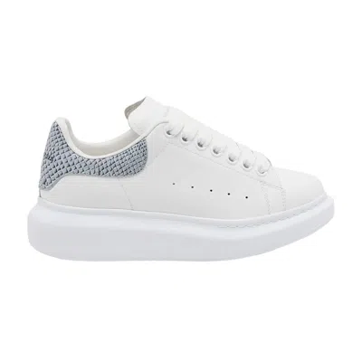 Pre-owned Alexander Mcqueen Wmns Oversized Sneaker 'white Ice Snake Print' | Women's Size 38