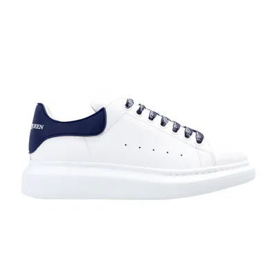 Pre-owned Alexander Mcqueen Wmns Oversized Sneaker 'white Ink Blue' | Women's Size 37