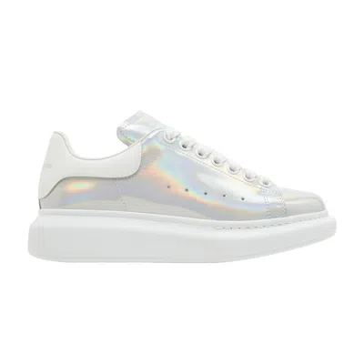 Pre-owned Alexander Mcqueen Wmns Oversized Sneaker 'white Iridescent' | Women's Size 35