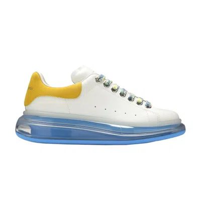 Pre-owned Alexander Mcqueen Wmns Oversized Sneaker 'white Light Blue' | Women's Size 36.5