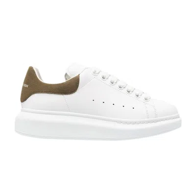 Pre-owned Alexander Mcqueen Wmns Oversized Sneaker 'white New Khaki' | Women's Size 37