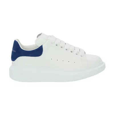 Pre-owned Alexander Mcqueen Wmns Oversized Sneaker 'white Paris Blue' | Women's Size 36