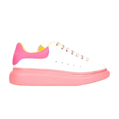 Pre-owned Alexander Mcqueen Wmns Oversized Sneaker 'white Pink Yellow' | Women's Size 39