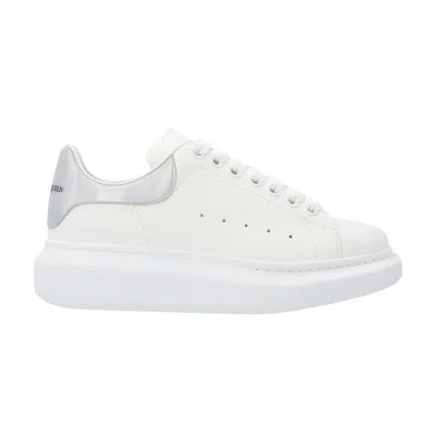Pre-owned Alexander Mcqueen Wmns Oversized Sneaker 'white Silver' | Women's Size 36.5