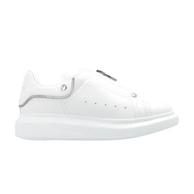 Pre-owned Alexander Mcqueen Wmns Oversized Sneaker 'zipper Tooth - White' | Women's Size 37