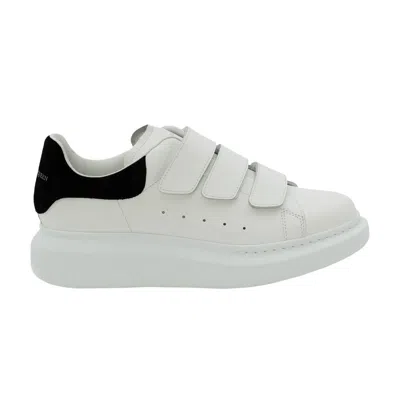 Pre-owned Alexander Mcqueen Wmns Oversized Triple Strap Sneaker 'white Black' | Women's Size