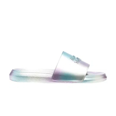 Pre-owned Alexander Mcqueen Wmns Slide 'holo' | Multi-color | Women's Size 35