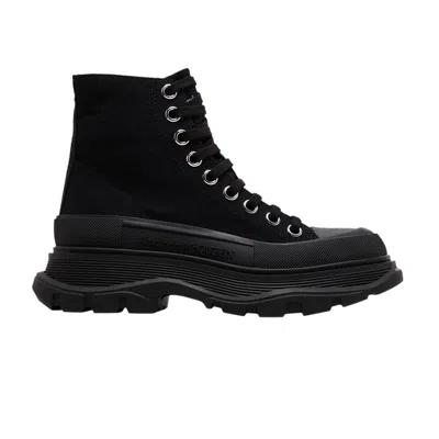 Pre-owned Alexander Mcqueen Wmns Tread Slick Boot 'black' | Women's Size 39