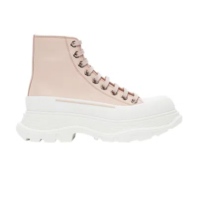 Pre-owned Alexander Mcqueen Wmns Tread Slick Boot 'pink' | Women's Size 39.5