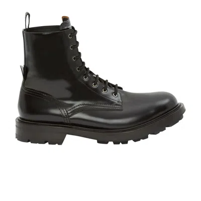 Pre-owned Alexander Mcqueen Worker Boot 'black' | Men's Size 44