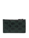 ALEXANDER MCQUEEN ALL-OVER SKULL-PRINT WALLET