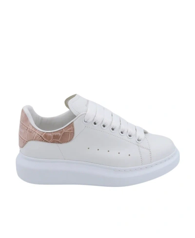 Alexander Mcqueen Sneakers Oversize In White/camel