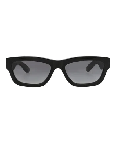 Alexander Mcqueen Am0419s Sunglasses In Black Grey