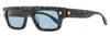 Alexander Mcqueen Spike Stud-detailing Rectangle-frame Sunglasses In Black