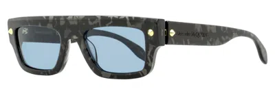 Alexander Mcqueen Am0427s Sunglasses In Gray