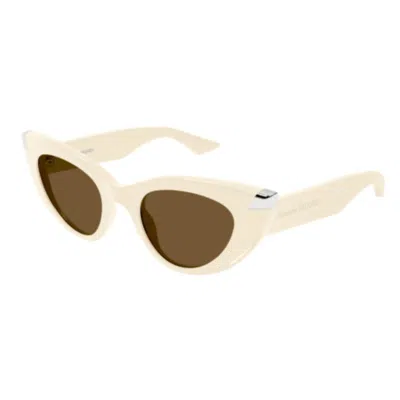 Alexander Mcqueen Am0442s004 Ivory Ivory Brown