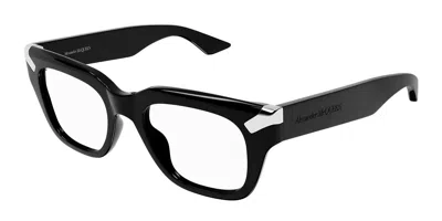 Alexander Mcqueen Am0443o Men's Glasses, Black, Size 51 In Multi