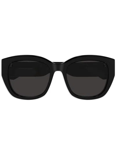 Alexander Mcqueen Alexander Mc Queen Sunglasses Am0451 Sa 001 In Black