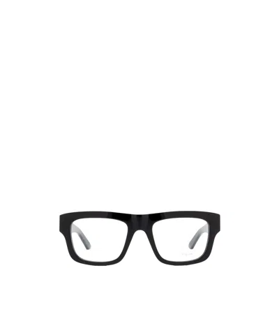 Alexander Mcqueen Am0452o Rectangle-frame Glasses In Black